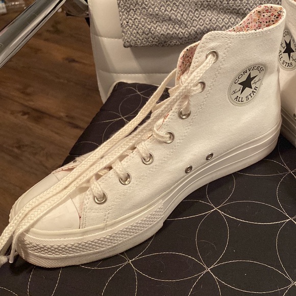 Summer Denim Platform Chuck Taylor 
